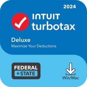 TurboTax Deluxe 2024 Tax Software