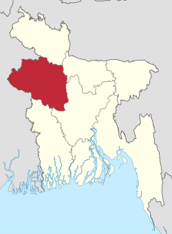 rajshahi map